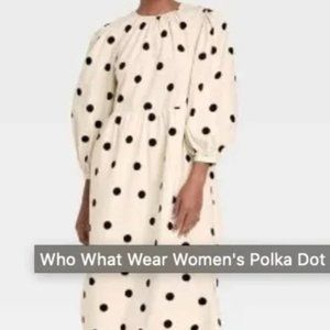 Who What Wear Polka Dot Dress - Sold Out